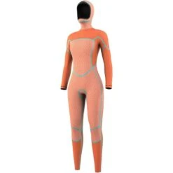 Mystic 2024 Femmes Gem 6/4/3mm Chest Zip à Capuche Combinaison Néoprène -Magasin De Matériel De Surf 2024 femmes gem 643mm chest zip a capuche combinaison neoprene 2