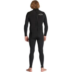 Billabong 2024 Hommes Absolute 3/2mm Flatlock Back Zip Combinaison Néoprène -Magasin De Matériel De Surf 2024 hommes absolute 32mm flatlock back zip combinaison neoprene 2