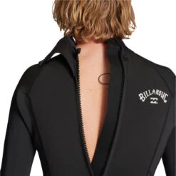 Billabong 2024 Hommes Absolute 3/2mm Flatlock Back Zip Combinaison Néoprène -Magasin De Matériel De Surf 2024 hommes absolute 32mm flatlock back zip combinaison neoprene 3