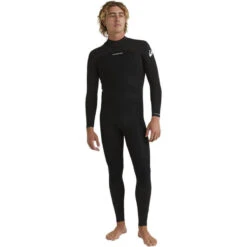 Quiksilver 2024 Hommes Prologue 5/4/3mm GBS Back Zip Combinaison Néoprène -Magasin De Matériel De Surf 2024 hommes prologue 543mm gbs back zip combinaison neoprene 5