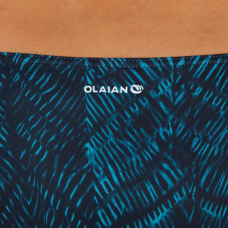 Bas De Maillot De Bain De Surf Femme Plissée Côté NIKI SHIBO BLEU 6 Bas De Maillot De Bain De Surf Femme Plissée Côté NIKI SHIBO BLEU – Image 4