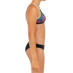 Bas De Maillot De Bain SURF FILLE NOIR MALOU 500 -Magasin De Matériel De Surf bas de maillot de bain surf fille noir malou 500 5