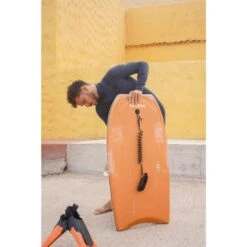 Bodyboard 500 Marron Bleu Avec Leash 20 Bodyboard 500 Marron Bleu Avec Leash -Magasin De Matériel De Surf bodyboard 500 marron bleu avec leash 8