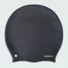 Bonnet De Bain En Silicone - Taille Unique - Cheveux Volumineux - Noir -Magasin De Matériel De Surf bonnet de bain en silicone taille unique cheveux volumineux noir