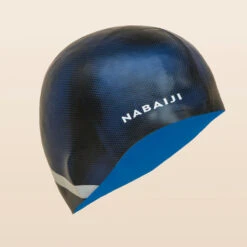 Bonnet De Bain En Silicone - Taille Unique - Term Bleu Noir -Magasin De Matériel De Surf bonnet de bain en silicone taille unique term bleu noir 2