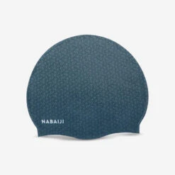 BONNET DE BAIN SILICONE PRINT GEO GRIS