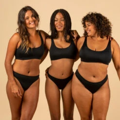 BRASSIERE AURELY BLACK AVEC COQUES AMOVIBLES -Magasin De Matériel De Surf brassiere aurely black avec coques amovibles 7