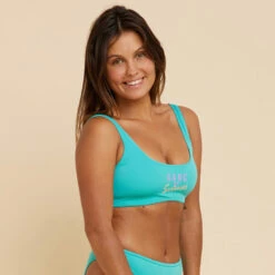 BRASSIERE AURELY TURQUOISE Avec Coques Amovibles -Magasin De Matériel De Surf brassiere aurely turquoise avec coques amovibles 2