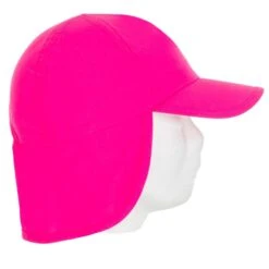 Casquette Anti UV Bébé Nageur Rose -Magasin De Matériel De Surf casquette anti uv bebe nageur rose 4
