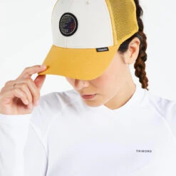 Tribord Casquette Bateau Sailing 500 Adulte Voile Beige Ocre -Magasin De Matériel De Surf casquette bateau sailing 500 adulte voile beige ocre 3