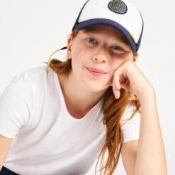 Tribord Casquette Bateau Sailing 500 Enfant Voile Ecru Bleu -Magasin De Matériel De Surf casquette bateau sailing 500 enfant voile ecru bleu 4