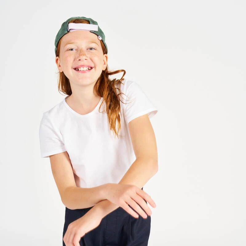 Tribord Casquette Bateau Sailing 500 Enfant Voile Rose Gris 9 Tribord Casquette Bateau Sailing 500 Enfant Voile Rose Gris – Image 7