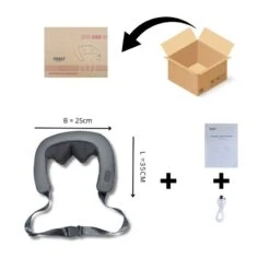 Ceinture De Massage Électronique - Grix - Sans Fil -Magasin De Matériel De Surf ceinture de massage electronique grix sans fil 2