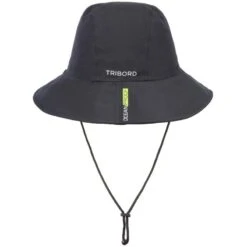 Tribord Chapeau Imperméable SAILING 900 Noir -Magasin De Matériel De Surf chapeau impermeable sailing 900 noir 3