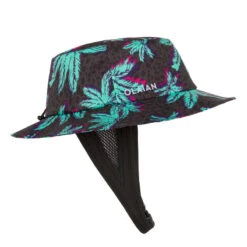 Chapeau Surf Adulte - 500 Popy Noir -Magasin De Matériel De Surf chapeau surf adulte 500 popy noir 3