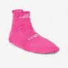 CHAUSSETTES DE NATATION AQUASOCKS JUNIOR - ROSES
