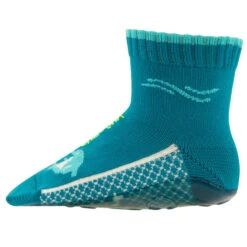 Chaussettes D'eau/Chaussettes De Plage - Dauphin Turquoise - Enfants -Magasin De Matériel De Surf chaussettes deauchaussettes de plage dauphin turquoise enfants 2