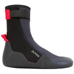 Chausson Junior 500 3mm Noir Rouge -Magasin De Matériel De Surf chausson junior 500 3mm noir rouge 2