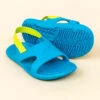 Chaussure Sandale Piscine Enfant SLAP 100 BASIC Bleu Vert -Magasin De Matériel De Surf chaussure sandale piscine enfant slap 100 basic bleu vert