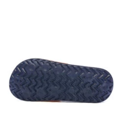 Claquettes Marine/Orange Garçon Champion Printy -Magasin De Matériel De Surf claquettes marineorange garcon champion printy 1