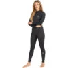 Billabong Combinaison De Surf 4/3mm Zip Dos - Noir - Launch - Femme -Magasin De Matériel De Surf combinaison de surf 43mm zip dos noir launch femme