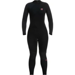 Billabong Combinaison De Surf 4/3mm Zip Dos - Noir - Launch - Femme -Magasin De Matériel De Surf combinaison de surf 43mm zip dos noir launch femme 3