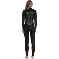 Roxy Combinaison De Surf 4/3mm Zip Dos - Noir - Prologue - Femme -Magasin De Matériel De Surf combinaison de surf 43mm zip dos noir prologue femme 2