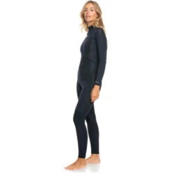 Roxy Combinaison De Surf Prologue 4/3mm GBS - Zip Au Dos - Noir Femmes -Magasin De Matériel De Surf combinaison de surf prologue 43mm gbs zip au dos noir femmes 2