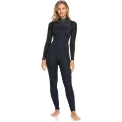 Roxy Combinaison De Surf Prologue 4/3mm GBS - Zip Au Dos Vert Femmes -Magasin De Matériel De Surf combinaison de surf prologue 43mm gbs zip au dos vert femmes 4