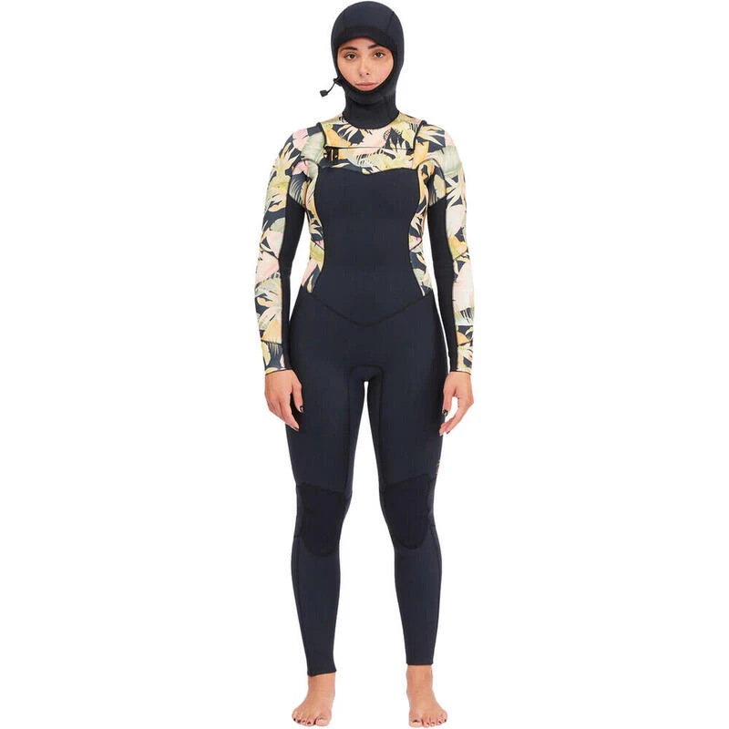 Billabong Combinaison De Surf Salty Dayz 4/3mm - Zip Poitrine - Noir Dames 4 Billabong Combinaison De Surf Salty Dayz 4/3mm - Zip Poitrine - Noir Dames – Image 2