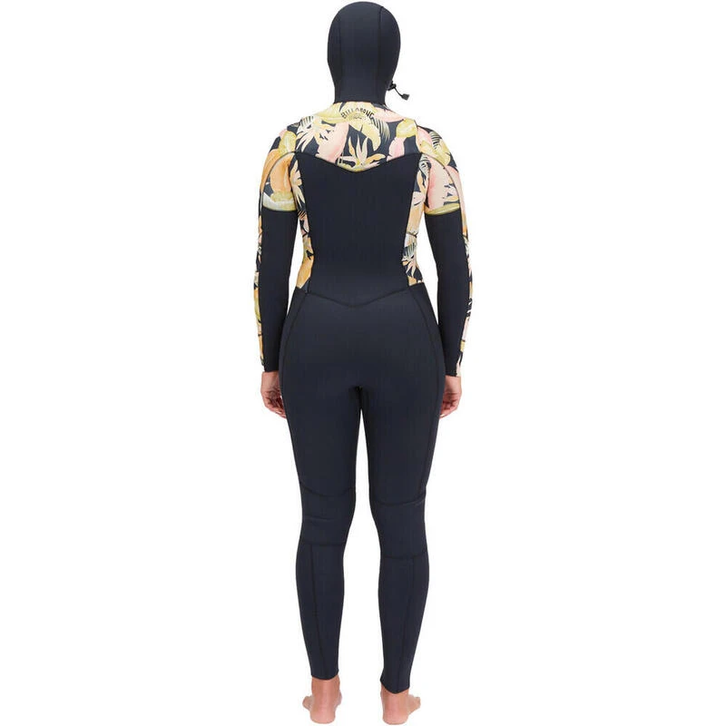 Billabong Combinaison De Surf Salty Dayz 4/3mm - Zip Poitrine - Noir Dames 5 Billabong Combinaison De Surf Salty Dayz 4/3mm - Zip Poitrine - Noir Dames – Image 3