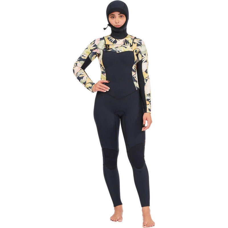 Billabong Combinaison De Surf Salty Dayz 4/3mm - Zip Poitrine - Noir Dames 3 Billabong Combinaison De Surf Salty Dayz 4/3mm - Zip Poitrine - Noir Dames