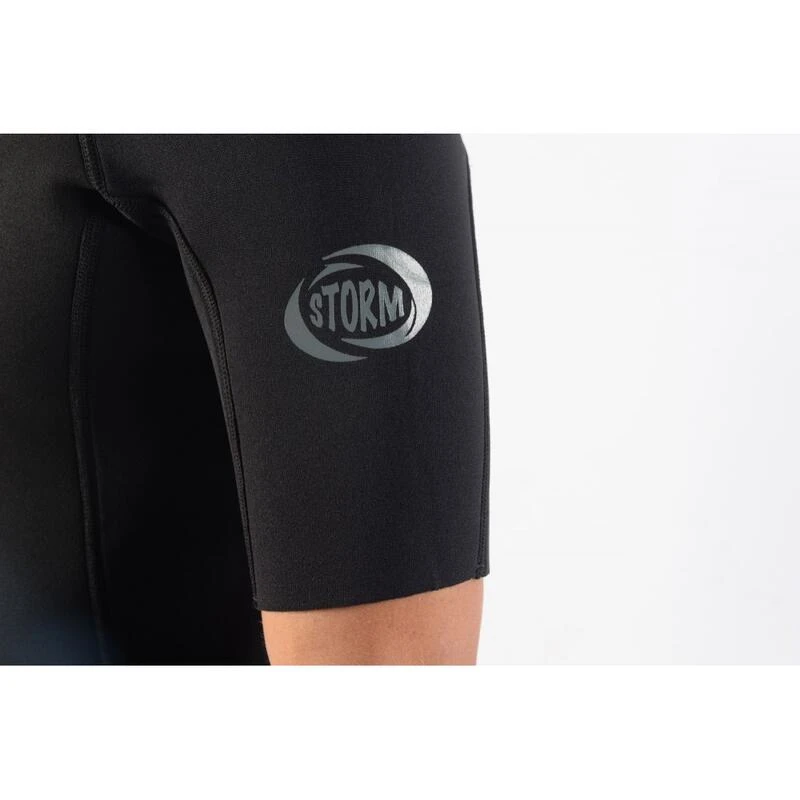 Storm Combinaison De Surf - Shorty 2mm - Back Zip - Black 6 Storm Combinaison De Surf - Shorty 2mm - Back Zip - Black – Image 4