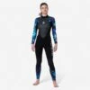 Combinaison Plongée Aqualung Femme Néoprène 3mm - HYDROFLEX Noir/Bleu 2 Combinaison Plongée Aqualung Femme Néoprène 3mm - HYDROFLEX Noir/Bleu -Magasin De Matériel De Surf combinaison plongee aqualung femme neoprene 3mm hydroflex noirbleu