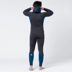 Combinaison Plongée Homme Néoprène 5mm - SCD 500 Noir Et Bleu -Magasin De Matériel De Surf combinaison plongee homme neoprene 5mm scd 500 noir et bleu 2