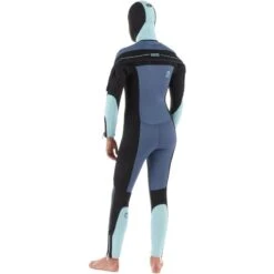 Combinaison Plongée Semi-étanche Femme Néoprène 7mm - Bleu Gris 14 Combinaison Plongée Semi-étanche Femme Néoprène 7mm - Bleu Gris -Magasin De Matériel De Surf combinaison plongee semi etanche femme neoprene 7mm bleu gris 2