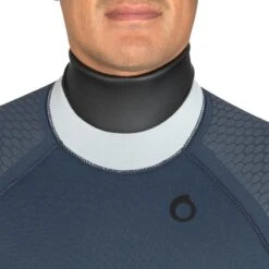 Combinaison Plongée Semi-étanche Homme Néoprène 7mm - Bleu Gris -Magasin De Matériel De Surf combinaison plongee semi etanche homme neoprene 7mm bleu gris 6