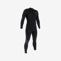 Combinaison SURF 100 Néoprène 4/3 Mm Homme Noire