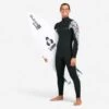 Combinaison Surf Néoprène 4/3 Mm Homme - 900 Team Rider Noir -Magasin De Matériel De Surf combinaison surf neoprene 43 mm homme 900 team rider noir