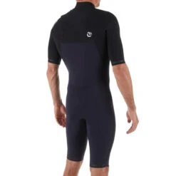 Combinaison Surf Shorty 900 Néoprène No Zip Homme Noire Manches Courtes -Magasin De Matériel De Surf combinaison surf shorty 900 neoprene no zip homme noire manches courtes 1