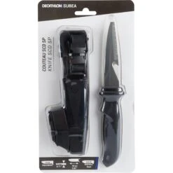 Couteau De Plongée Sous-marine SCD SP Plat Lame Non Pointue Acier Inoxydable -Magasin De Matériel De Surf couteau de plongee sous marine scd sp plat lame non pointue acier inoxydable 6