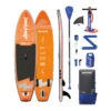 Ensemble De Planche à Pagaie Gonflable Aquaplanet BOLT 9'4" - Corail -Magasin De Matériel De Surf ensemble de planche a pagaie gonflable aquaplanet bolt 94 corail