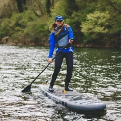 Ensemble De Planche à Pagaie Gonflable Hurley Advantage Black Tiger 10' -Magasin De Matériel De Surf ensemble de planche a pagaie gonflable hurley advantage black tiger 10 4