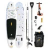 Ensemble De Planche à Pagaie Gonflable Hurley Advantage Terrazzo 10' -Magasin De Matériel De Surf ensemble de planche a pagaie gonflable hurley advantage terrazzo 10