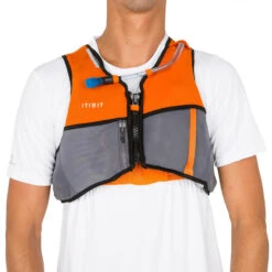 GILET AIDE A LA FLOTTABILITE SUP ET KAYAK WAIRGO HYDRATATION 50N ORANGE -Magasin De Matériel De Surf gilet aide a la flottabilite sup et kayak wairgo hydratation 50n orange 5