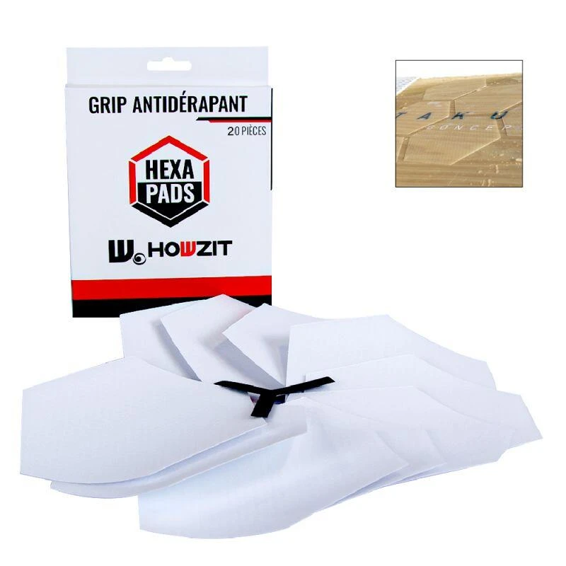 GRIP ANTIDÉRAPANT HEXAPADS - HOWZIT - 20 PCS - 3 GRIP ANTIDÉRAPANT HEXAPADS - HOWZIT - 20 PCS -