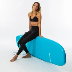 Haut De Maillot De Bain BRASSIERE CARO NOIRE Avec Dos Structuré Et Réglable -Magasin De Matériel De Surf haut de maillot de bain brassiere caro noire avec dos structure et reglable 7