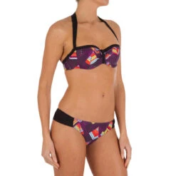 Tribord Haut De Maillot De Bain Femme Bandeau Armatures LEA PHOENIX Lien Cou Amovible -Magasin De Matériel De Surf haut de maillot de bain femme bandeau armatures lea phoenix lien cou amovible 8