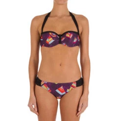 Tribord Haut De Maillot De Bain Femme Bandeau Armatures LEA PHOENIX Lien Cou Amovible -Magasin De Matériel De Surf haut de maillot de bain femme bandeau armatures lea phoenix lien cou amovible 9