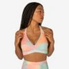 Haut De Maillot De Bain Femme Brassière De Surf ANA BLUR PINK -Magasin De Matériel De Surf haut de maillot de bain femme brassiere de surf ana blur pink